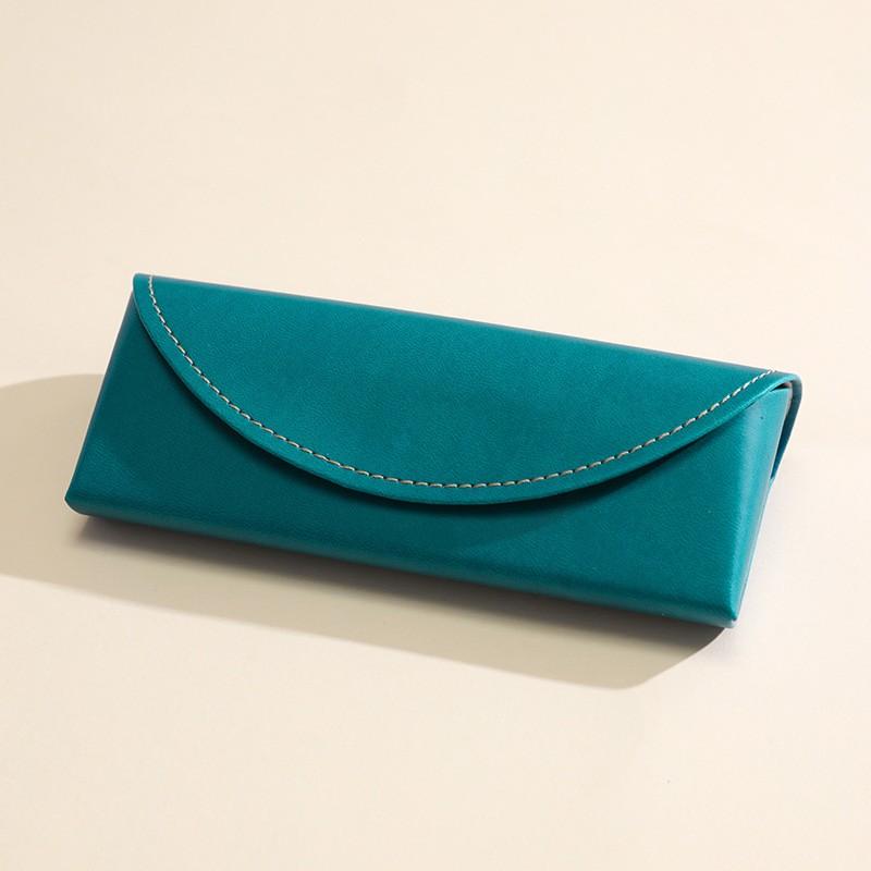 Vintage Pu Leather Glasses Case 3D Glasses Holder Eyewear Storage Box Personality Myopia Sunglasses Container Gift