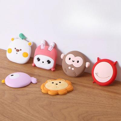 Kollisionsschutz-Pads, Lustige Türstopper, Nahtlose Türstopper, Kollisionsschutz Niedliche Haustier-Türgriffe, Türstopper, Dekorative Aufkleber