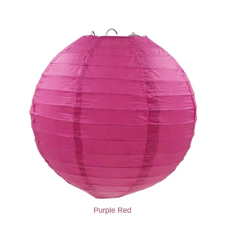 4inch 10cm Chinese Paper Lantern Hanging Ball Lanterns for Birthday Wedding Baby Shower Art Class Home Indoor Party Supplies