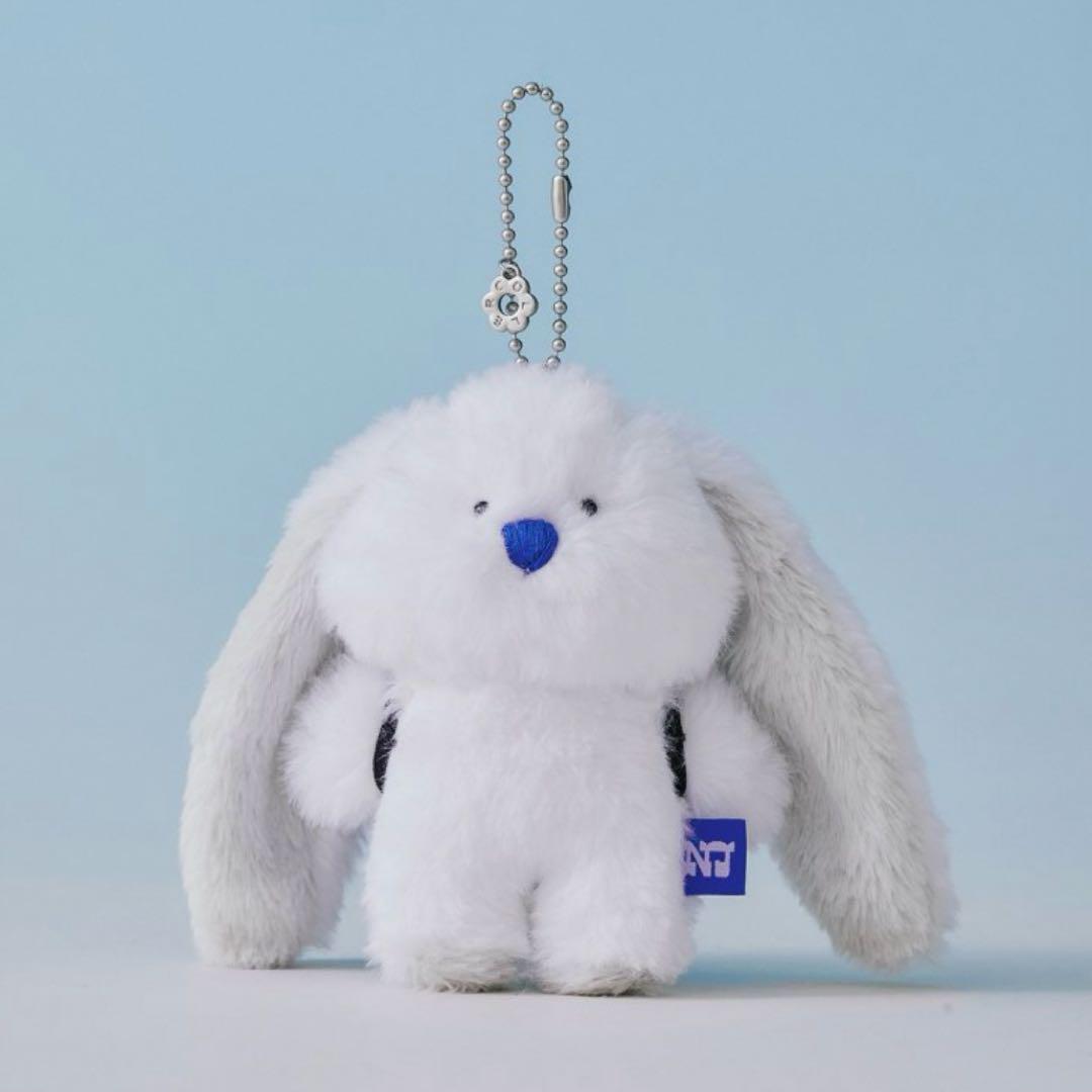

[USED] Super rare NewJeans x COLLER BUNNY stuffed animal key ring
