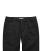 Pepeulli Shirring Boots Cut Cotton Pants (Black)