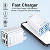 6-Port USB Charger Mobile Phone Fast Charging Wall Adapter for iPhone Xiaomi Samsung Huawei US/UK Plug