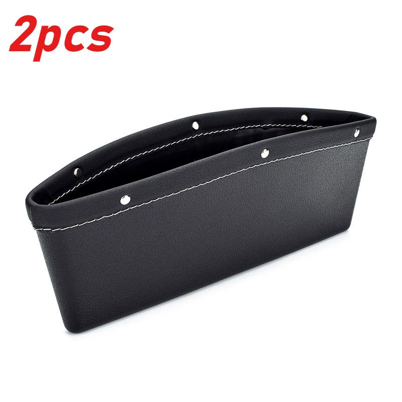 Car Seat Slit Gap Organizer Key Phone Coins Storage Pocket Auto Driver Seat Catcher Car Interior Sundries Bag Pouch Phone Holder