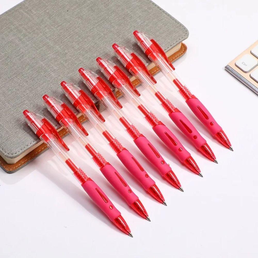 Black/Red/Blue Ink Ballpoint Pen Examination Gel Pens Retractable Pens School Supplies