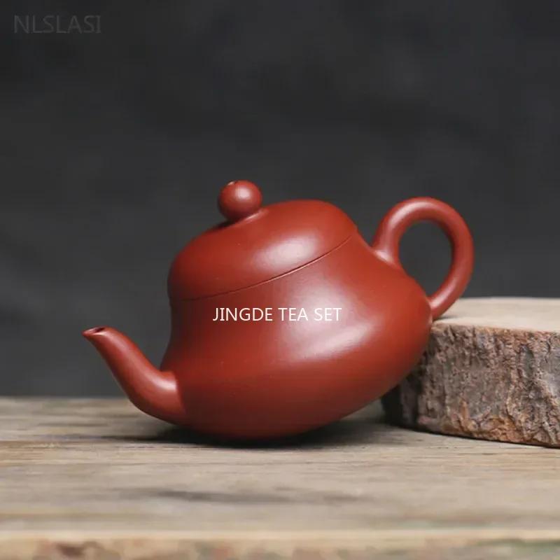 Small Capacity Dahongpao Beauty Teapot Yixing Purple Clay Filter Tea Infuser Chinese Tea Ceremony Supplies Traditional Teaware