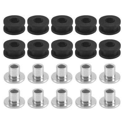 Popular 10Pcs Motorcycle Rubber Grommets For Honda For  For Suzuki For Kawasaki Fairings