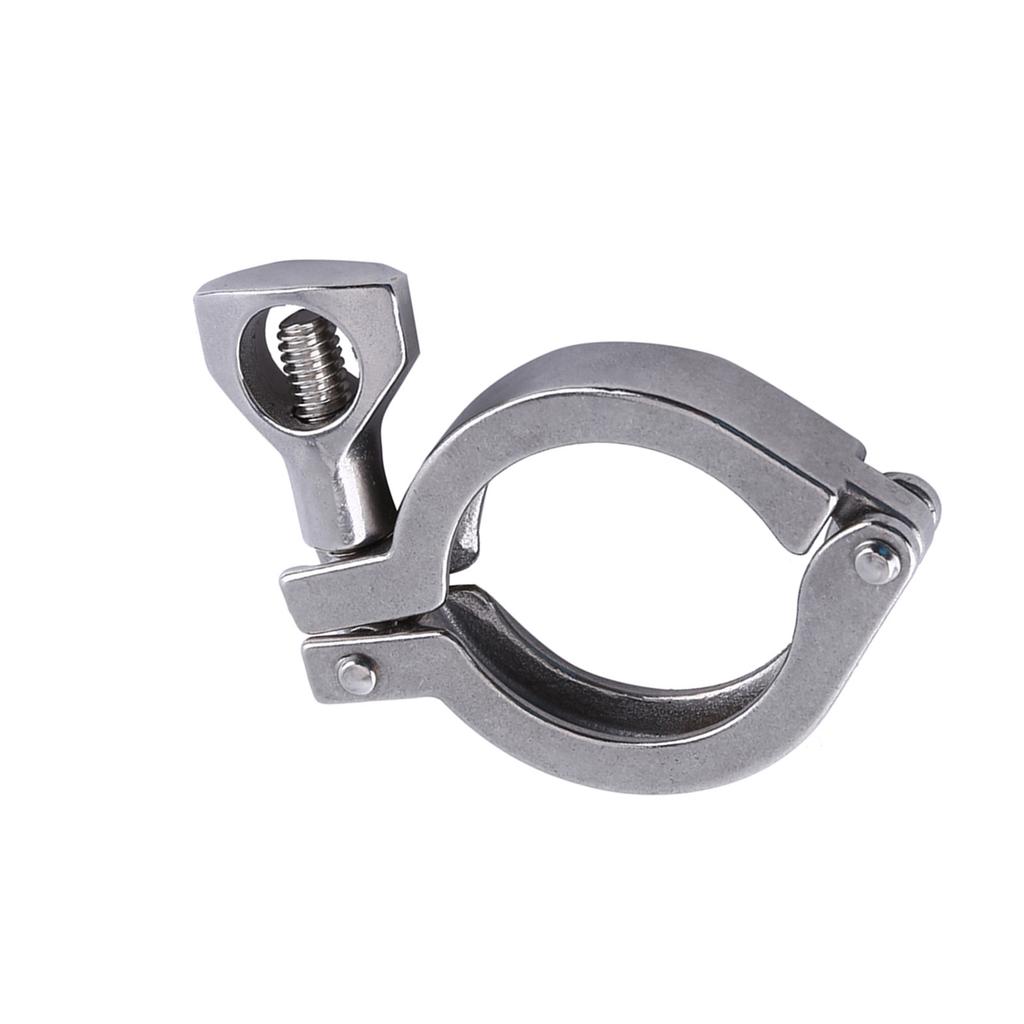 Morsetto Robusto 1,5'' Acciaio Inossidabile ( Ghiera di Serraggio 50,5 MM )