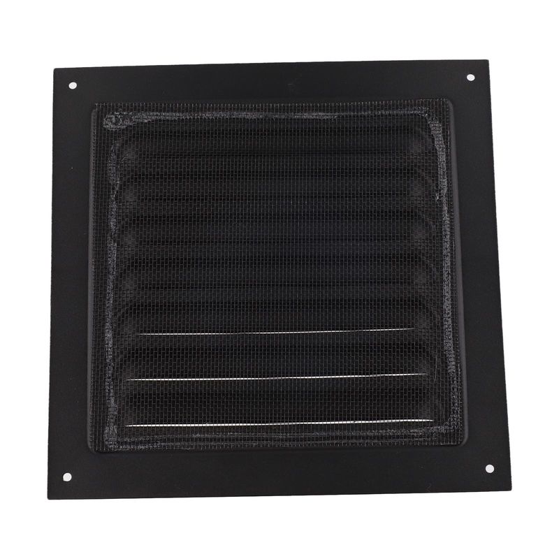 Copertura Griglia Sfiato Aria 100-400 cm Coperture Griglia Sfiato in Alluminio Griglia Quadrata Uscita Aria Muro Esterno Griglia di Ventilazione Cucina Bagno