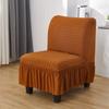 Elastic Cationic Thickened Fat Chair Cover Without Armrests Hotel Restaurant Coffee Shop Chair Chair Cover