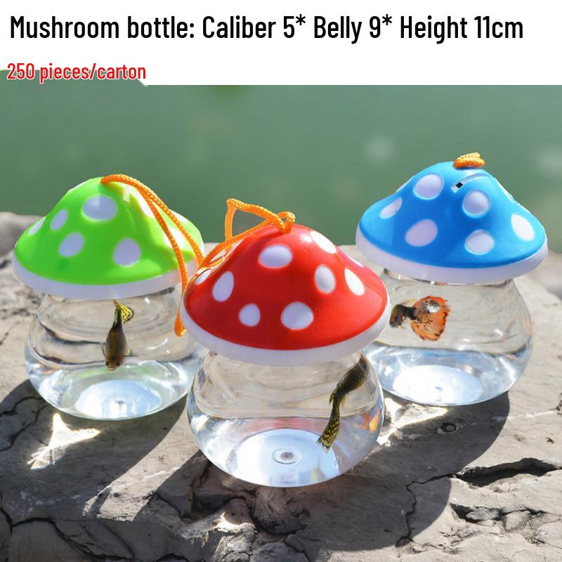 Children's Portable Transparent Pet Transport Box: Small to Large Fish/Turtle Tank