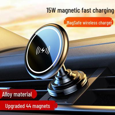 Caricabatterie Wireless Magnetico MagSafe da 15W e Supporto per Auto per iPhone 14