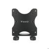 Support métallique pour Mini PC - TooQ - TCCH0001-B - VESA compatible - Charge max 5 kg - Noir