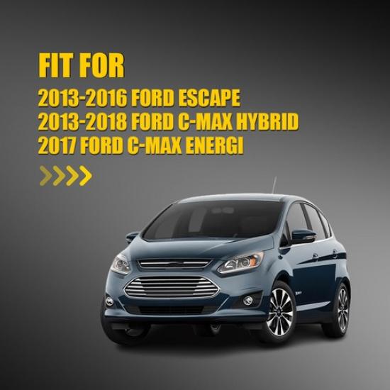 Left Driver Side View Mirror Glass No-Heated For 2013-2018 Ford C-Max Hybrid OEM