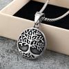 Eco-friendly Unisex Retro Stainless Steel Pendant Necklace