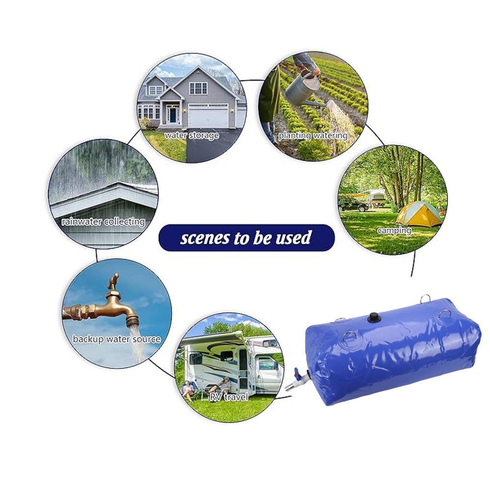 Large Capacity Water Bladder 110 L/29.04 Gal Water Tank Water Storage Containers  Field Irrigation