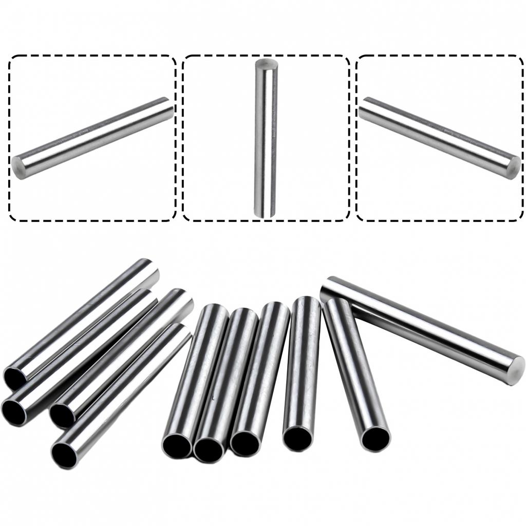 Paslanmaz Çelik Sıcaklık Probu Kabuğu 4MM Dış Çap 20mm Yuvarlak Başlık
