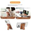 Compatible with MagSafe Leather Magnetic Card Holder Kickstand Combo Multi Card Slots For iPhone Series