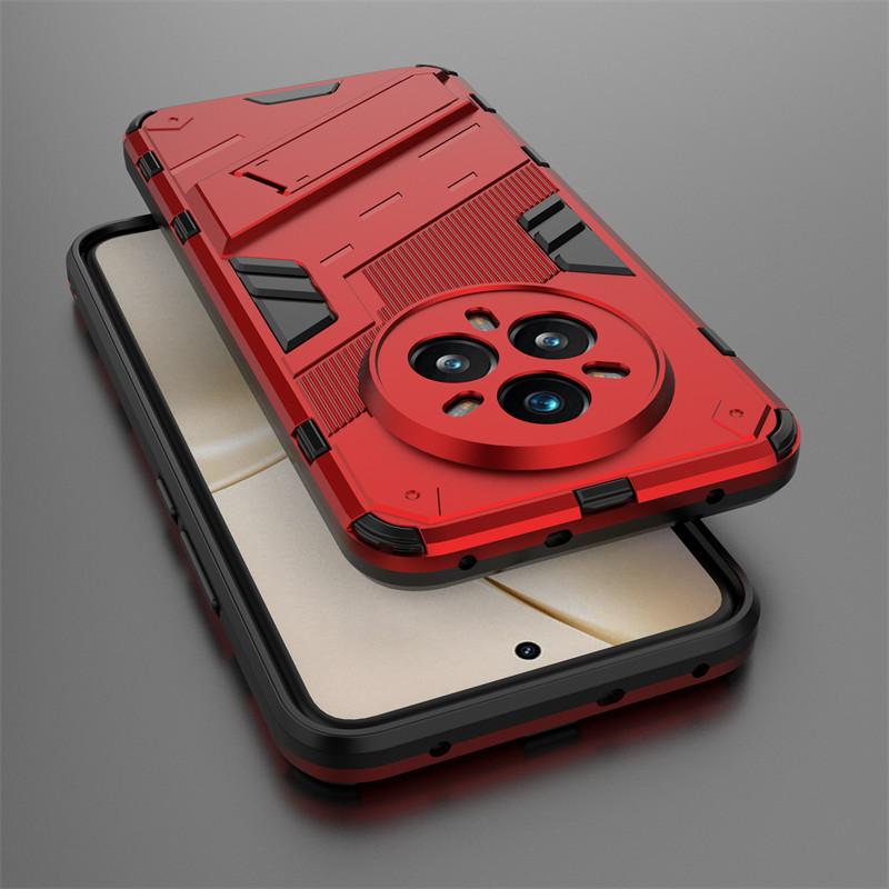 For Realme 14 Pro Case Realme 14 Pro 5G Cover Shockproof TPU Armor PC Silicone Stand Holder Protective Back Cover Realme 14 Pro