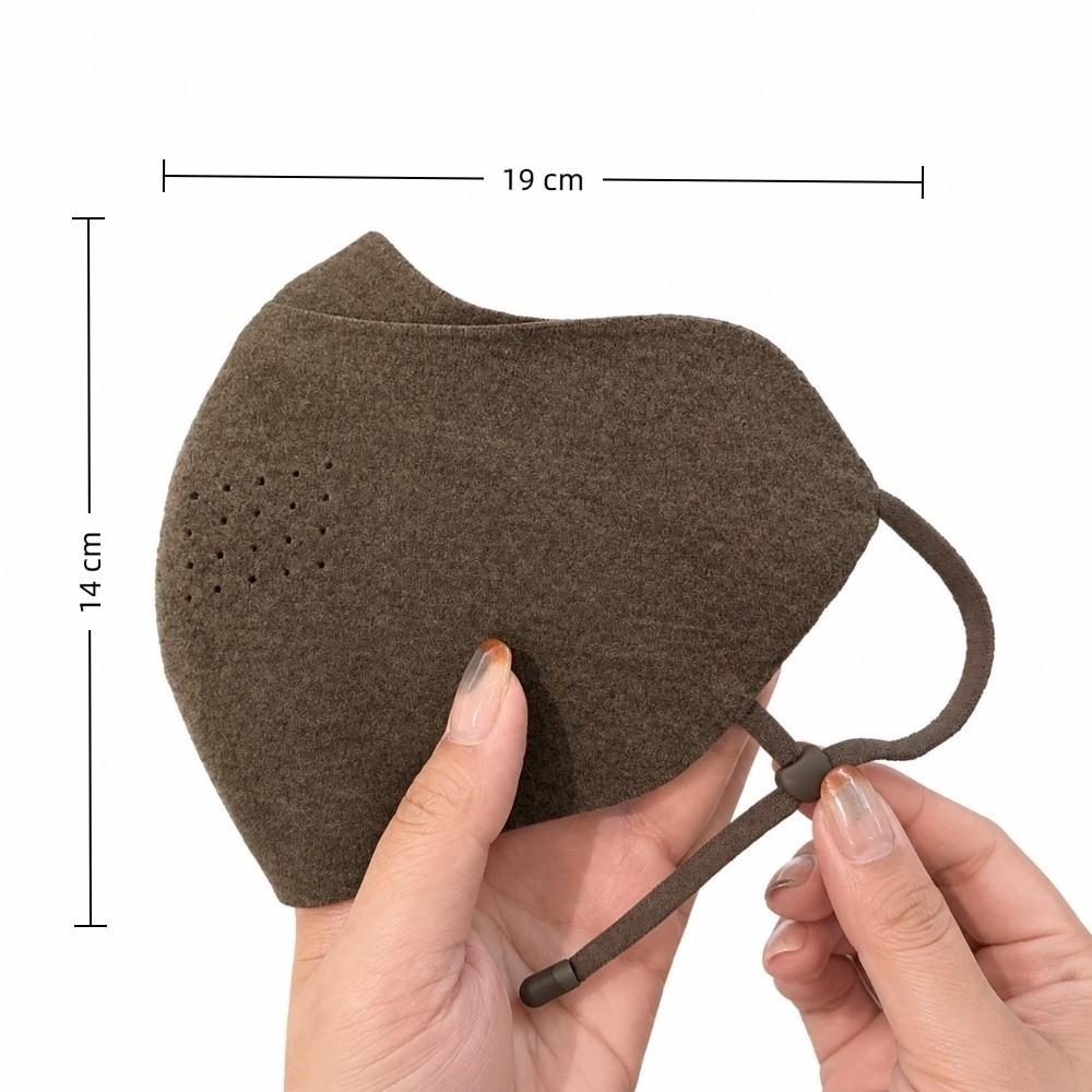 Thickened 3D Face Mask Double-sided Cycling Mask Outdoor Face Cover Cold Proof Mask