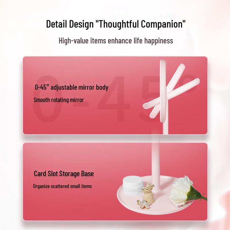 DOCO LAB Smart LED Desktop Makeup Mirror