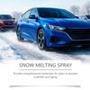 Fast Thaw Ice Melt Sprayed For Car Mirrors Windshield Frosts Prevention Compacted 100ml Bottle Winter Driving Essential