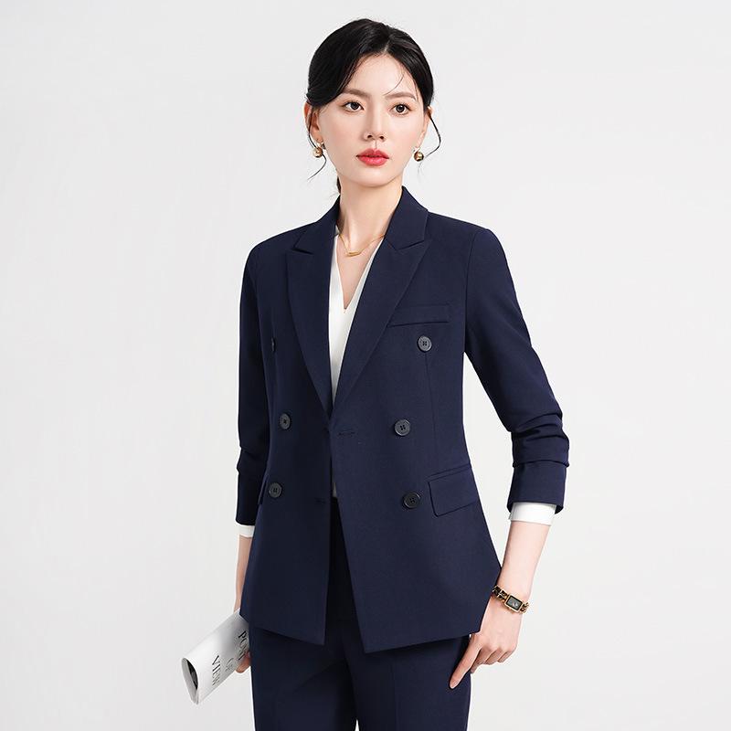Elegant Women's Professional Spring/Autumn Suit for Work and Interviews