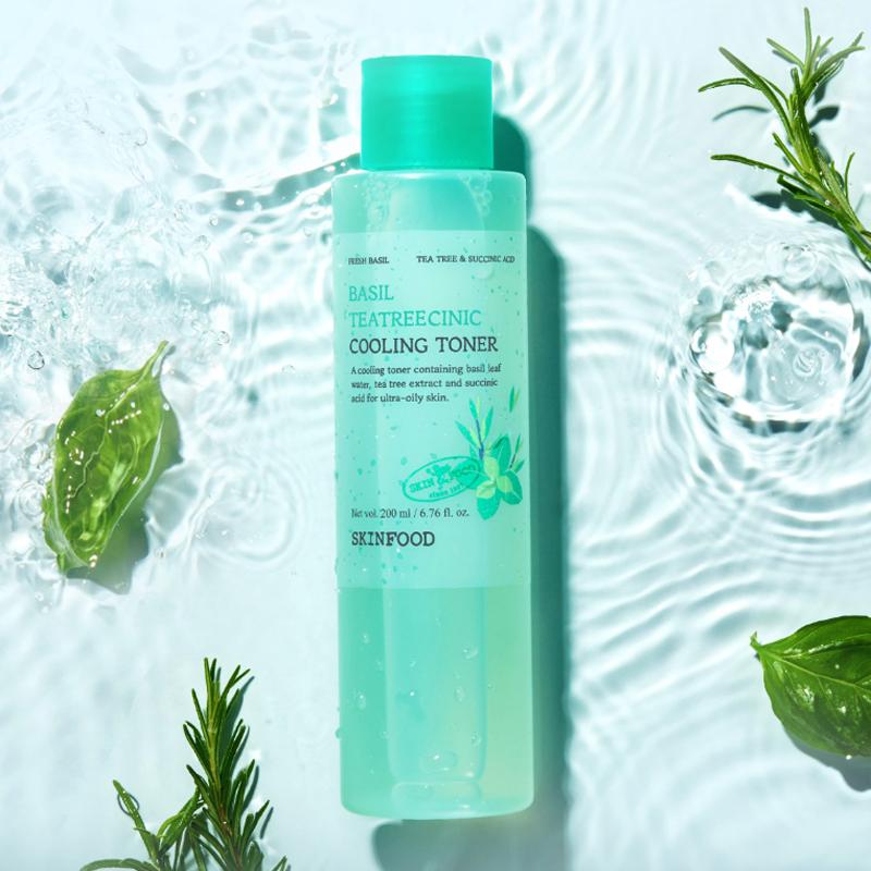 Skinfood Basil Teatreecinic Kühlendes Gesichtswasser 200ml