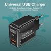 QC3.0+PD 20W Fast Charger: EU/US/UK Plug, High Power Quick Charge