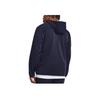 Under Armour Solid Color Hooded Long Sleeve Jacket Men Outerwear Blue 1378824-410