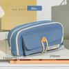 1 STÜCK Niedliches und praktisches Federmäppchen Große Kapazität Schreibwarentasche Studentenbedarf Reise-Make-up-Tasche