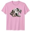 Cute Dalmatian Puppy Dog Breed Lover TShirt Graphic Novelty