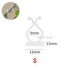 10/50/100pcs Home Garden Plant Climbing Wall Fixture Clips Rattan Vine Fixer Self-Adhesive Plant Climbing Wall Fixed Buckle Hook