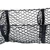 3 Pockets Cargo Net Stretchy Trunk Storage Organizer Net Heavy-Duty Luggage Holder With Mount Kit For Suv Pickup Truck Van