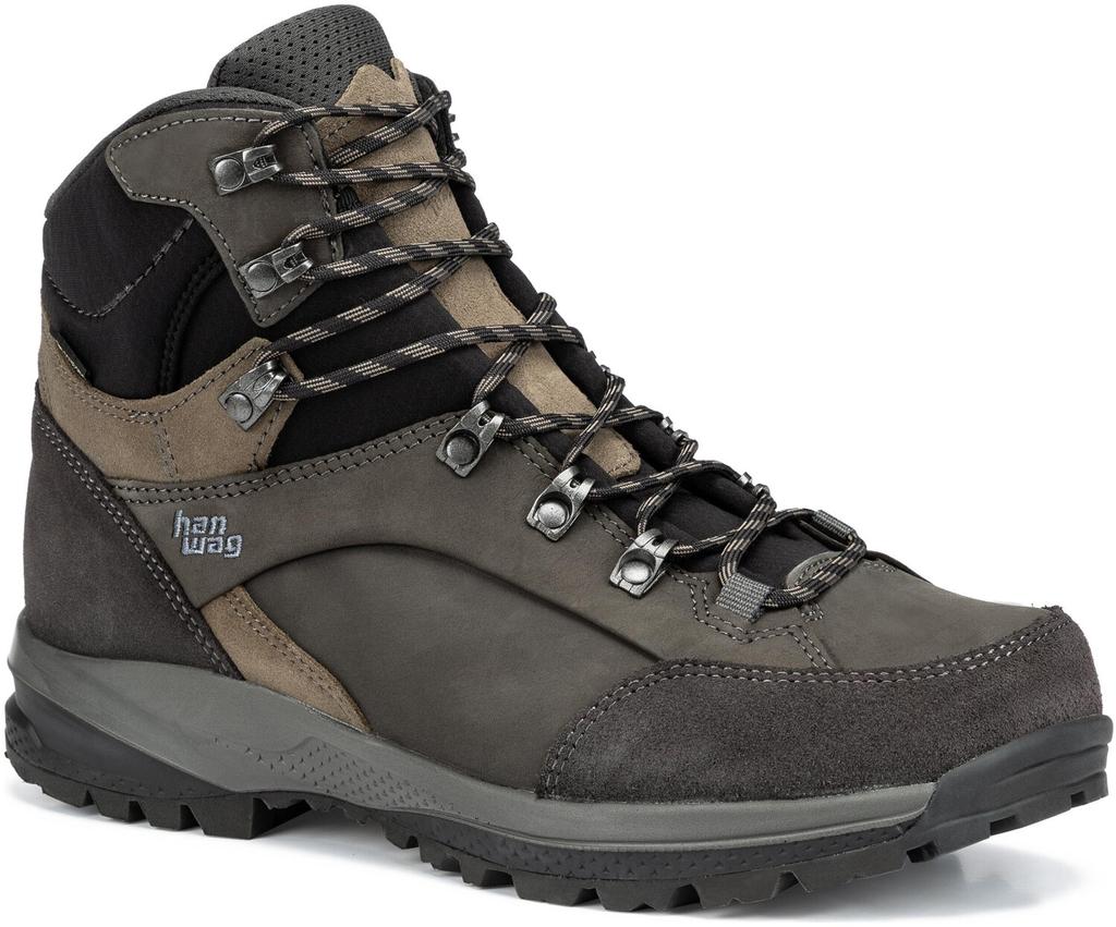 Hiking Shoes Hanwag Banks SF Extra GTX Asphalt/light Grey