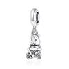 New Colorful Love Puzzle Charm Bead Jewelry 925 Silver Women's Bracelet DIY Jewelry Gift