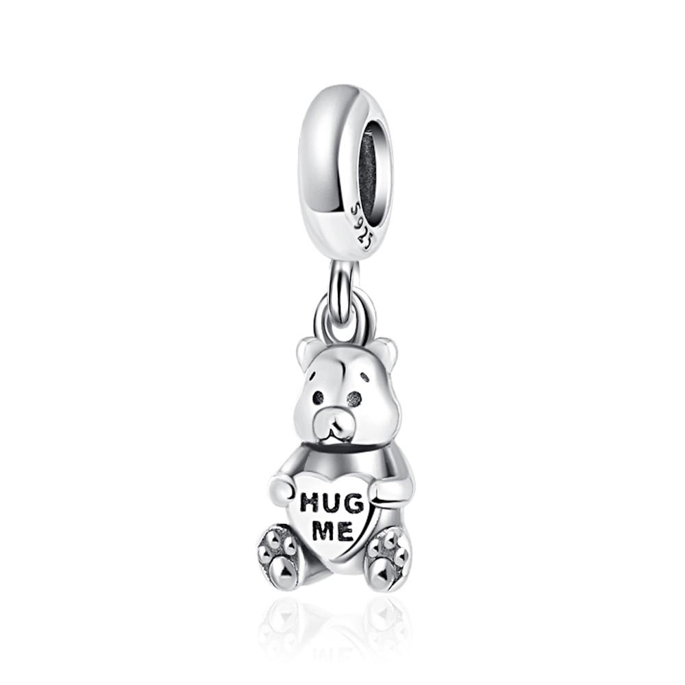New Colorful Love Puzzle Charm Bead Jewelry 925 Silver Women's Bracelet DIY Jewelry Gift