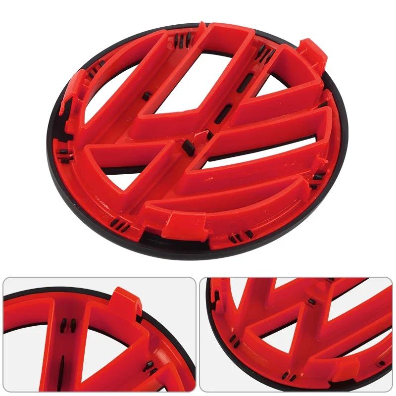 For VOLKSWAGEN VW Car Front Grill Badges Rear Trunk Emblem Lid Covers Logo Sticker For VW Volkswagen Golf 6 Golf6 MK6 GTI