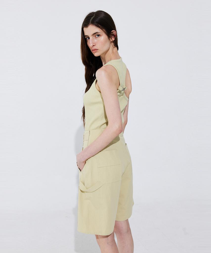 WNDERKAMMER Back Cut-Out Sleeveless_Light Green