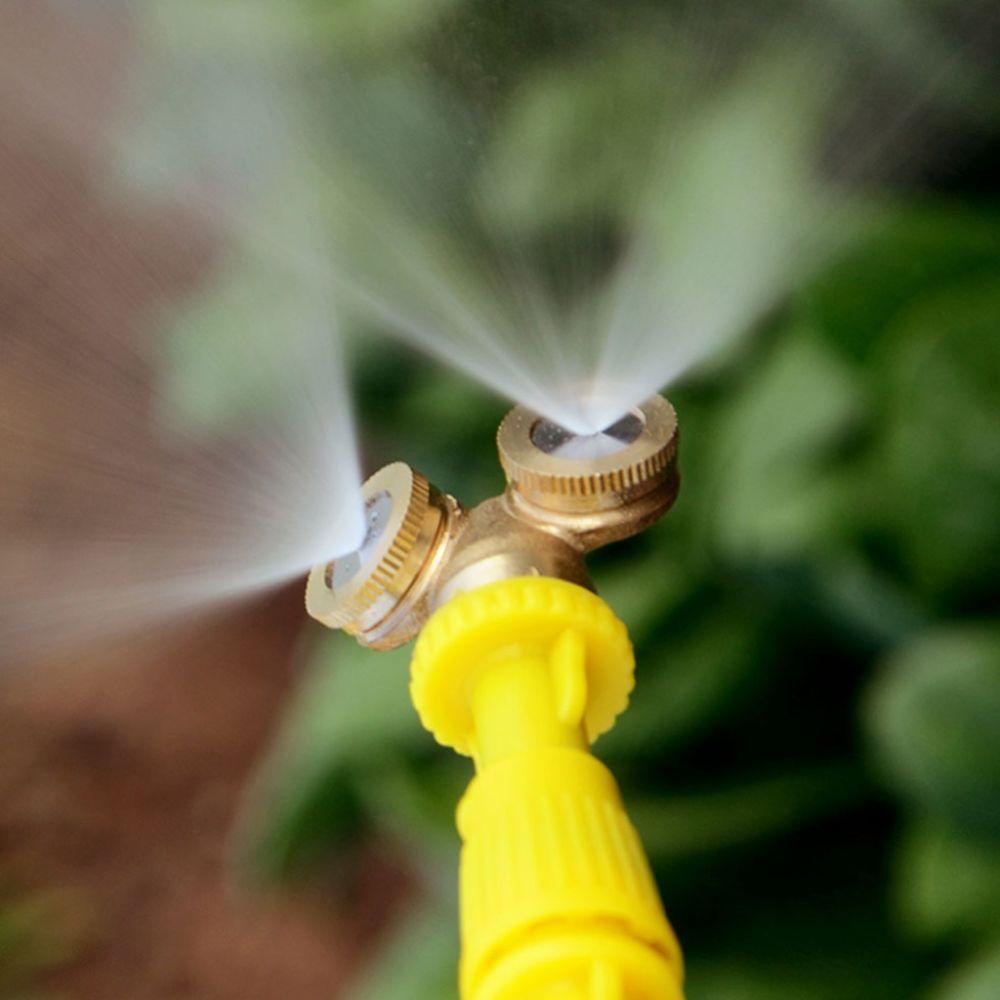 4PCS Copper Irrigation Sprinkler Gold Misting Nozzle Durable Irrigation Sprayer  Garden Irrigation