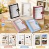 Clear Polka Dot Clear Binder PVC Loose-Leaf Notebook Cover  Kpop Photocard Collection