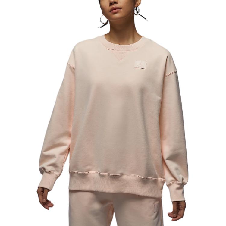 

New JORDAN Flight Fleece Women s Crew-Neck Sweatshirt HJ1324-838 M
