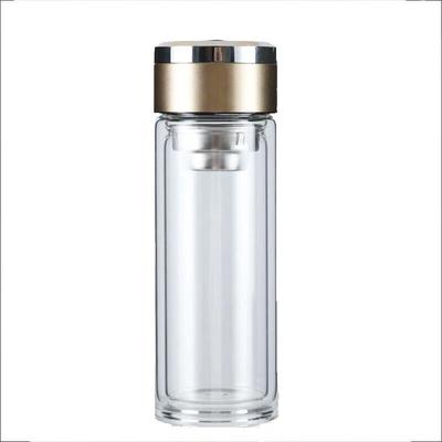 Zeyu Double-layer Heat-Resistant Glass Travel Mug with Filter