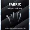 FAPAI Men's Ice Silk Casual Drawstring Shorts