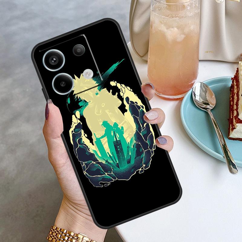 Final Fantasy Funda For Xiaomi Redmi Note 12 11 10 9 8 13 Pro Plus 12S 11S 10S 9S 10A 9C 10C 12C 13C Case