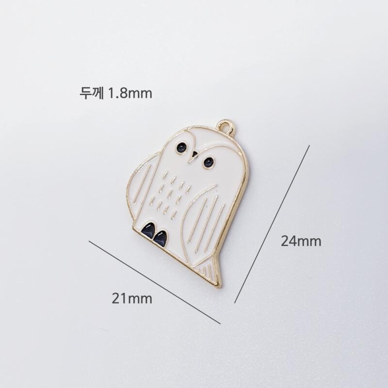 How to make a Harry Potter owl keychain pendant metal keychain