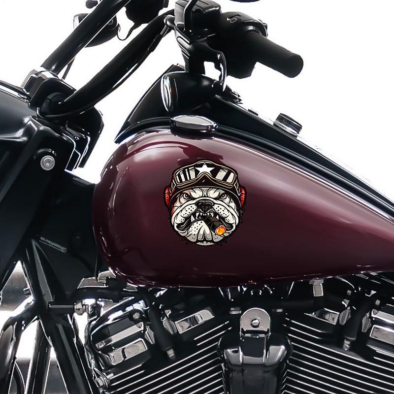 Grappige Motorfiets Sticker Brullende Adelaar Ontwerp Perfect Voor Voertuig Motorfiets Auto's Laptop Maak Je Klaar Om Te Vlammen Met Dit Rook