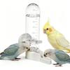 Automatischer Vogeltränke für kleine Ziervögel, Vogel-Automatischer Wasserspender Käfig-Wasserbehälter mit vorderem Trinkkanal