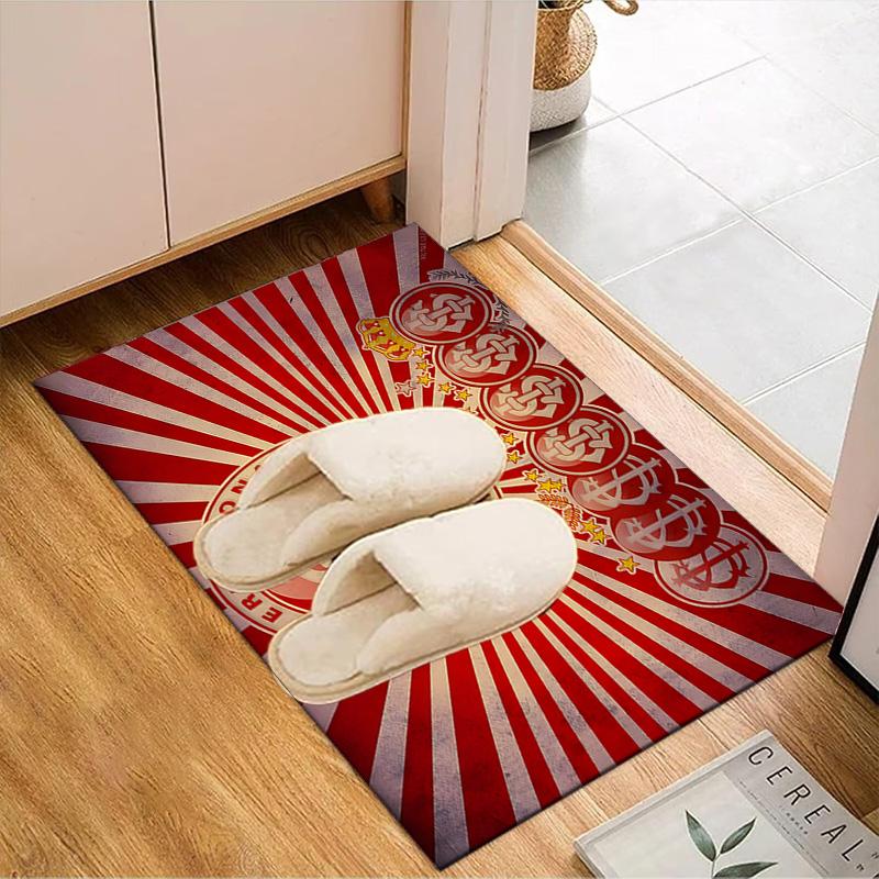 Intercontinental Football Crest Rug Game Carpet, Floor Mat for Bedroom Living Room Entryway Rug, Home Decor Idea Gift for Christmas birthday