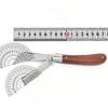 Coltello a fungo in acciaio inossidabile Manico in palissandro Falcetto Tascabile EDC Utilità Elettricista Coltello pieghevole Portatile Strumento da esterno