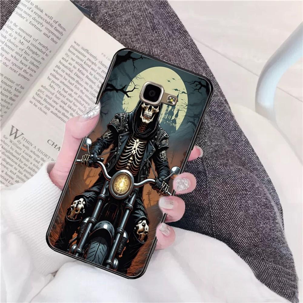 Grim Reaper Skull Skeleton Phone Case For Samsung A 10 11 12 13 20 21 22 30 31 32 40 51 52 53 70 71 72 73 91 13 Shell